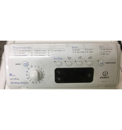 Ecran de contrôle Lave linge