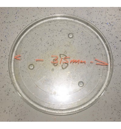 Plateau tournant en verre pour Micro Onde