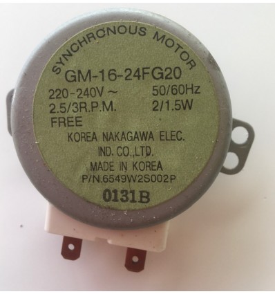 Moteur de plateau Micro onde