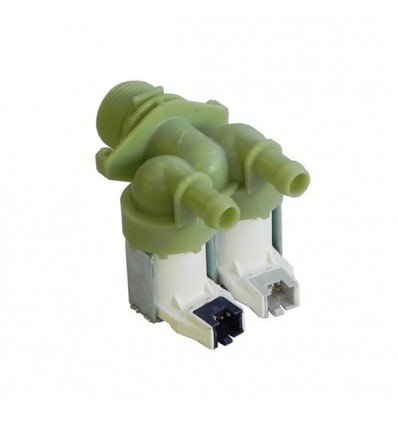 Electrovanne 2 voies 180° à connecteurs