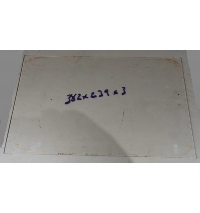 Vitre intérieure 382 x 239 x 3