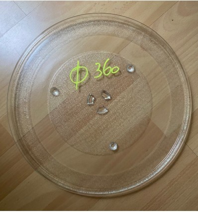 Plateau tournant verre Four micro-ondes