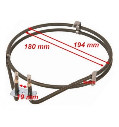 Résistance circulaire 230V 2000W Four