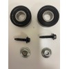 Lot de 2 galets de support de tambour sèche linge