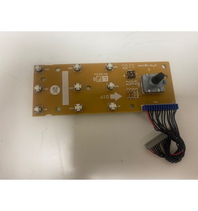 clavier de commande micro-ondes