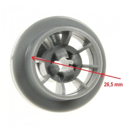 Roulette panier bas lave vaisselle