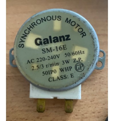 moteur de plateau micro onde