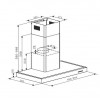 Hotte murale Brandt 60 cm