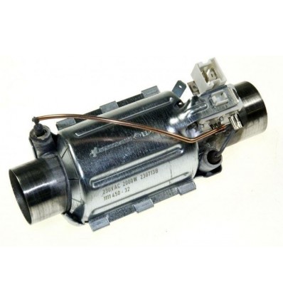 Résistance tube 2000W 230V diamètre 30 mm