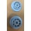 Lot roulette panier inférieur lave vaisselle