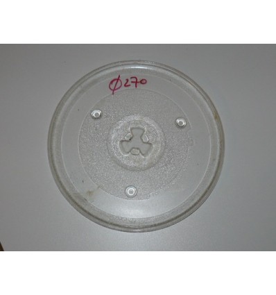 Plateau Micro Onde Diamètre 270 mm