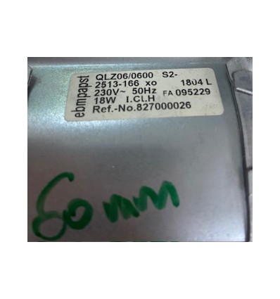 Ventilateur 60 mm micro onde