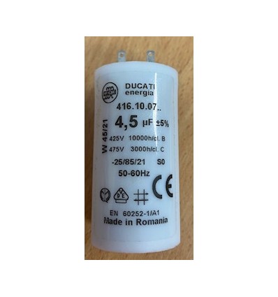 Condensateur 4,5 uf volet roulant