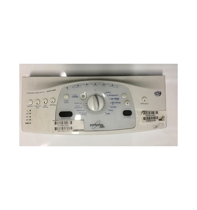 Platine de contrôle et d'affichage complète pour lave linge